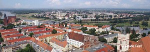 Frankfurt (Oder) mit Blick ber die Stadtgrenze