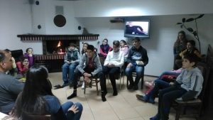 04 Вечерен разбор на деня Ски - ваканция на Беклемето, зимен лагер на ТД"Стратеш" - Ловеч