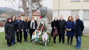 dikoiliev160218A 120-годишнината от рождението на Дико Илиев отбелязаха в родното му село Карлуково