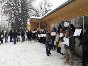zatvorprotest2602181 СИНДИКАТ НА СЛУЖИТЕЛИТЕ В ЗАТВОРИТЕ В БЪЛГАРИЯ: В затворите градуса на напрежение расте