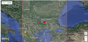 zemetresenie2202181 1 Земетресение с магнитут 4.8 с епицентър близо до Асеновград, беше усетено в Ловеч в 1.41 часа