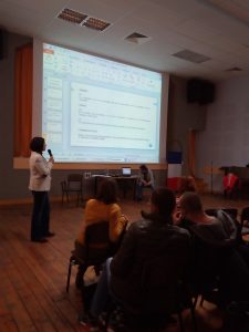ezikovaep280318A Гост от Европейския парламент по програма "Back to school“ в Езиковата
