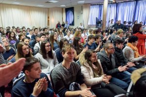 mariagabriel260318A Цифровите умения, киберсигурността и високите технологии доминираха в гражданския диалог на еврокомисаря Мария Габриел в България