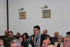 otchetboiadjieva90318A Годишният отчет за изпълнението на програмата за управление на община Тетевен за 2017г. бе представен и в град Тетевен
