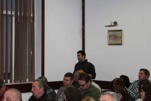 otchetboiadjieva90318B Годишният отчет за изпълнението на програмата за управление на община Тетевен за 2017г. бе представен и в град Тетевен
