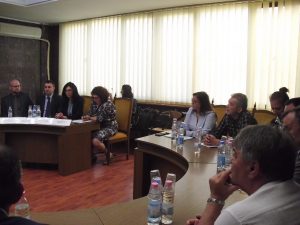 oblasten260418C Областният управител Георги Терзийски се срещна с ръководството на ЧЕЗ България