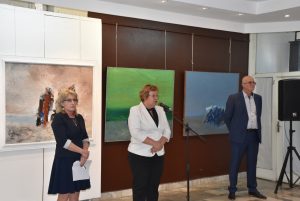 izlojba805181 Изложба на Георги Баев бе открита в Художествена галерия Ловеч