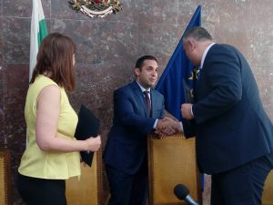 ouindustryzone30518D Пред министър Караниколов меморандум за сътрудничество подписаха Георги Терзийски и „Национална компания Индустриални зони”