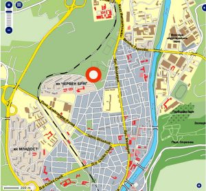 kartaobhodi2506181 Спира се движението в Ловеч по улица „Полк. Александър Кусев“ за ремонт на ЖП-прелез