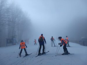 05 Тренировка в мъглата ВАКАНЦИЯ НА СКИ С ТД"СТРАТЕШ" - ЛОВЕЧ