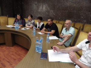 shtabuchenie120619 5 Областният щаб за защита при бедствия проведе щабна тренировка на тема: Наводнение
