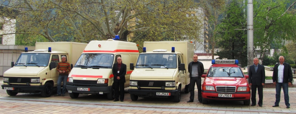 darenieerfurt2304131 4 автомобила подари градската управа на Ерфурт на община Ловеч