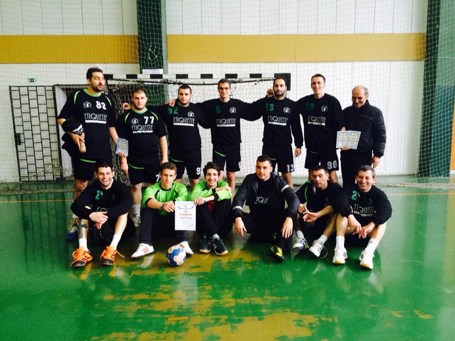 handball904142 Мъжете трети в „Б“ хандбална група