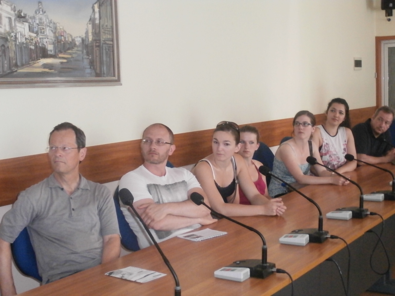 studentide1606161 Студенти от Вюрцбург, Германия, посетиха община Ловеч
