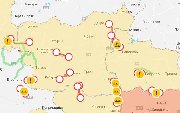 patno701171 В област Ловеч продължава да вали, някои от общините удължиха ваканцията на децата
