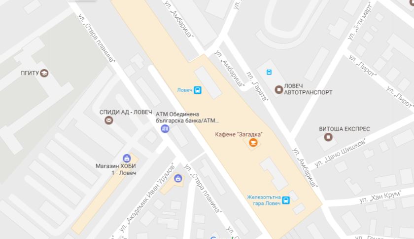 ploshtadavtoara3003171 Променя се организацията на движението на пл. „Автогара“ в Ловеч заради Цветница