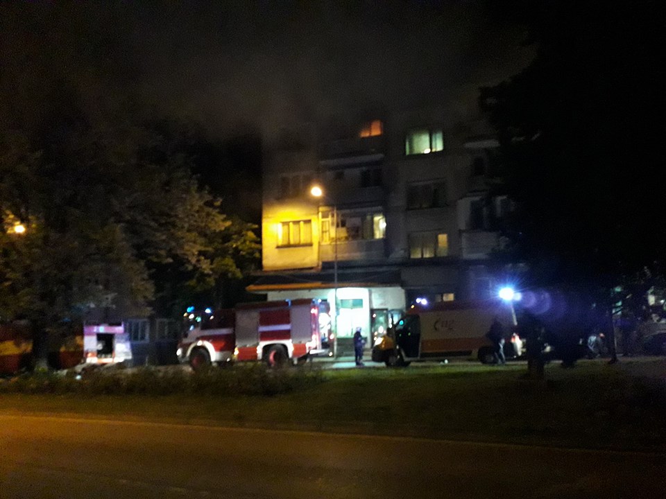 pojar1805181 При вчерашният пожар е пострадал 62-годишен мъж