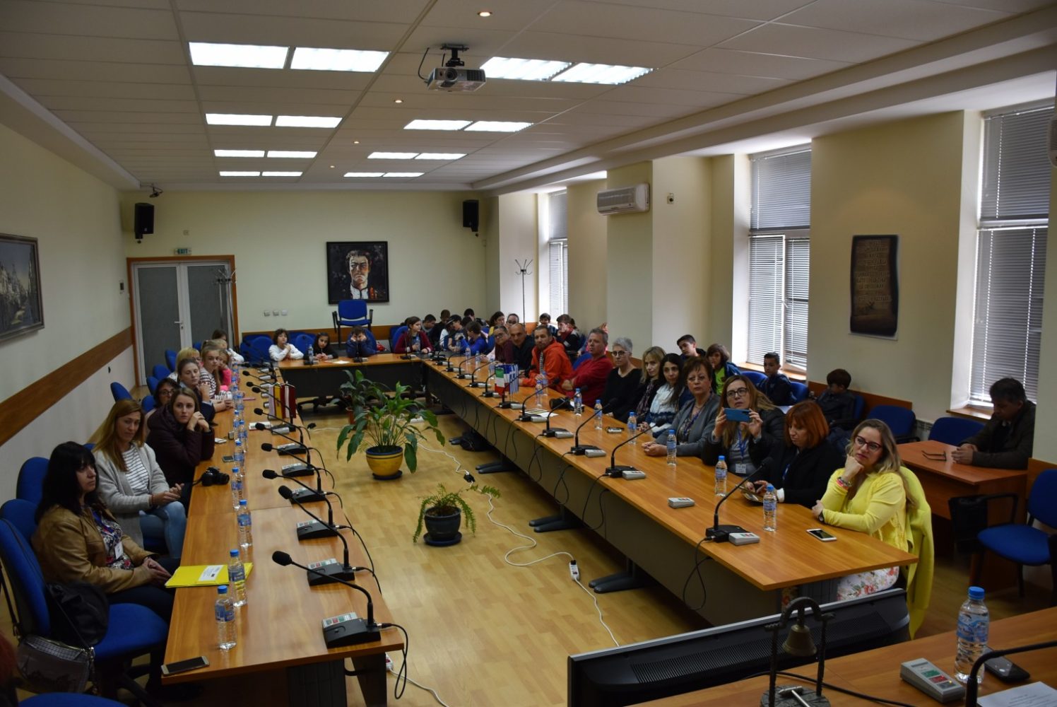 erazum1705192 Кметът на Ловеч се срещна с ученически делегации от Гърция, България, Латвия, Италия, Франция и Испания