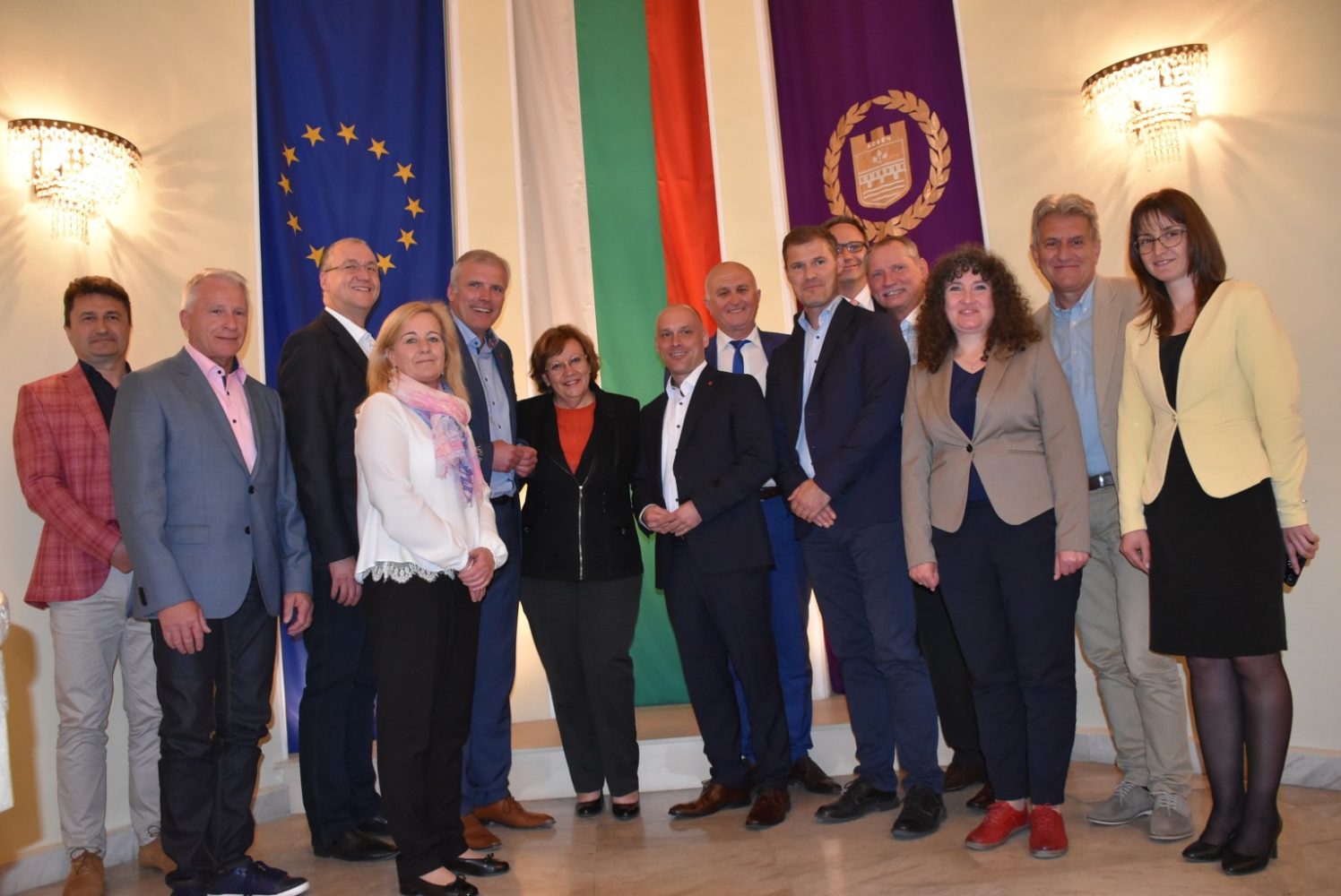 erfurtdelegacia1005191 В Ловеч пристигна делегация от Ерфурт, Германия, водена от главния кмет на Ерфурт Андреас Баузевайн