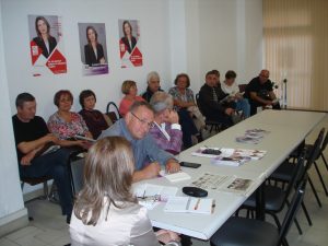 bspsavetnicikmetove141019 1 Кметове и общински съветници от БСП от предишни мандати на местното самоуправление в Ловеч подкрепиха Радина Банкова като кандидат за кмет.