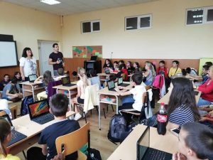 urok710191 ОУ „Васил Левски“ в Ловеч посрещна ученици и учители от пет държави