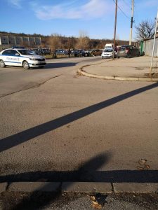 katastrofa912191 Тежка катастрофа на "Имеретински" до Басейна. Линейка и патрулки са на мястото