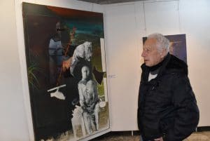 tsokerov izlojba1501205 Възпоменателна изложба в памет на художника Теофан Сокеров (1943 -2020) бе подредена на 14 януари в Художествената галерия в Ловеч