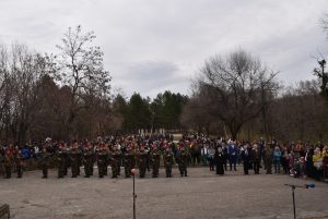 3mart303204 ЛОВЕЧ ОТБЕЛЯЗА ТРЕТИ МАРТ С ТЪРЖЕСТВЕНА ЦЕРЕМОНИЯ И ВОЕНЕН РИТУАЛ НА ХЪЛМА СТРАТЕШ