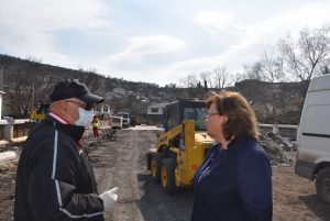 remont2003201 Кметът на Ловеч инспектира напредъка по строително-ремонтните дейности на два проекта