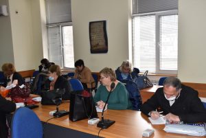 sreshtanamestnici2703202 Кметът Корнелия Маринова: Досега успяваме да сме една крачка напред в мерките срещу пандемията от коронавирус, но трябва да имаме готовност за по-тежки ситуации,  дано не се стигне дотам