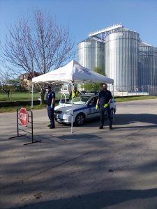 kpplovech170420 1 Областният управител Ваня Събчева и старши комисар Милен Маринов, директор на ОД на МВР Ловеч провериха обстановката в областта