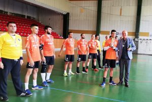 handball osam 2009201 Хандбален клуб „Осъм“ -Ловеч (мъже) с бронзови медали от Националния шампионат по хандбал – сезон 2019/2020 година