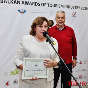 marinova nagrada 2212201 Община Ловеч спечели голямата награда в категория “Културен туризъм” на “Balkan Awards of Tourism Industry 2020”, които се провеждат ежегодно от VIP Communication