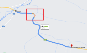 ptp boaza 2701211 Тежка катастрофа в участъка с.Български извор-Боаза. Временно е преустановено движението в едната пътна лента посока София