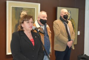izlojba levski 1802211 Вчера вечерта в Художествена галерия „Проф. Теофан Сокеров“ – Ловеч, бе открита изложба, посветена на 148 години от гибелта на Васил Левски