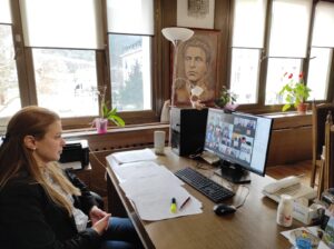 rik online 1902211 2 Областният управител Ваня Събчева участва днес в работна среща, проведена онлайн, с вицепремиера Марияна Николова