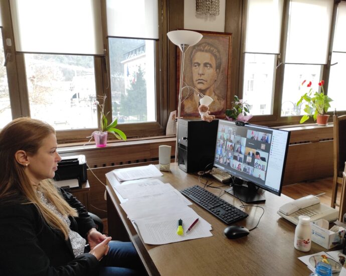 rik online 1902211 2 Областният управител Ваня Събчева участва днес в работна среща, проведена онлайн, с вицепремиера Марияна Николова