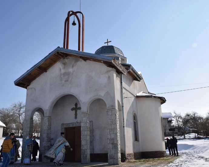carkva 2503211 В присъствието на кмета Корнелия Маринова е бил осветен н новият храм на ловешкото село Соколово, който носи името „Благовещение Богородично“.