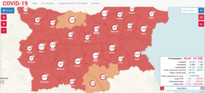 covid map 805211 9 човека са хоспитализирани, 5 са починали, 28 са новите положителни случаи на COVID-19 в област Ловеч