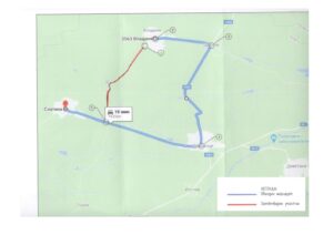 karta vladinya 2505211 На 25.05.2021 г. ще бъде напълно затворен прекият път между Слатина и Владиня