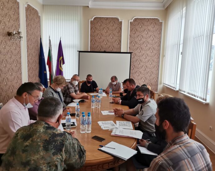 uchenie 1706211 В Ловеч се проведе щабна тренировка