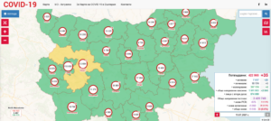 covid map 1907211 ъм 19.07.2021 година в област Ловеч регистрираната 14 дневна заболяемост от COVID-19 е 11, 4 на 100 хиляди население. Регистрираните случаи за седмица са само 9