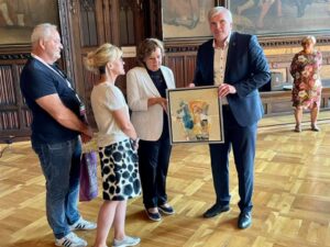 gostuvane erfurt 1808214 Благодарствено писмо е получила Община Ловеч от името на ръководството на град Ерфурт, Германия, по повод завършилото гостуване зад граница