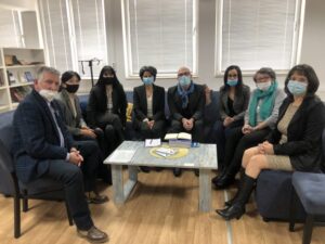 ezikova france 2801221 ПЕГ ”ЕКЗАРХ ЙОСИФ I“ ПОСРЕЩНА ПРЕДСТАВИТЕЛИ НА ФРЕНСКИ ИНСТИТУТ