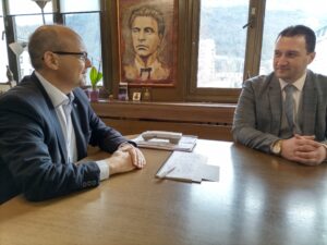 ou mvr 2101221 1 Областният управител Виктор Стойчев проведе първите си срещи с директора на областната дирекция на МВР и директора на териториална дирекция „Национална сигурност“