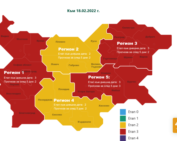 covid 180222 7 От 00:00 часа на 21.02.2022 г. отпадат повечето ограничения на временните противоепидемични мерки на територията на област Ловеч