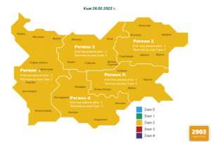 covid 260222 2 Скок на починалите през денонощието. Новодиагностицираните с COVID-19 лица у нас са 2903, в област Ловеч 46