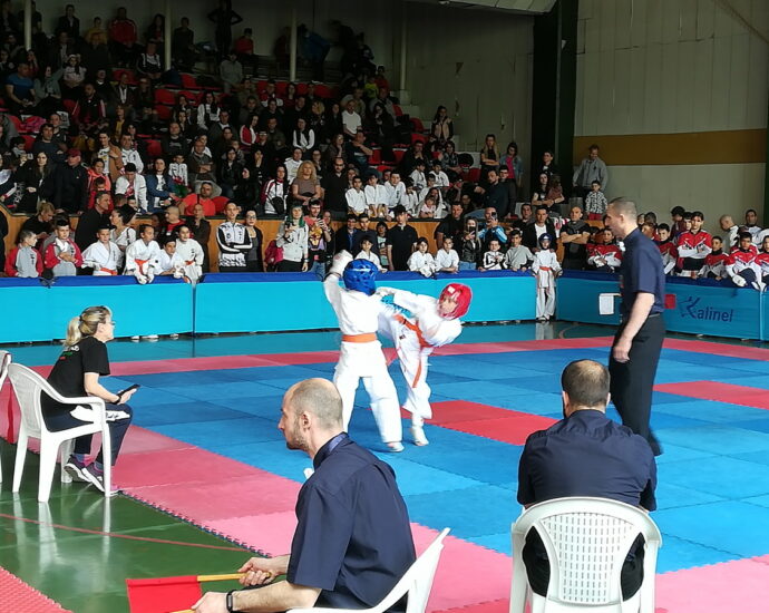 karate lovech 305221 3 350 състезатели участват в кръг от Националното първенство по карате Шинкиокушин в Ловеч