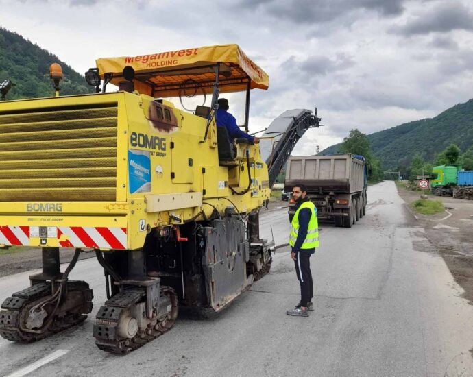remont viadukt 1805221 2 Агенция „Пътна инфраструктура“ започна ремонт на виадукта при 34-ти километър на автомагистрала „Хемус“ в посока София