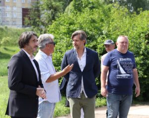 polsha 14062215 Делегация от Ловеч в състав Петър Цолов, председател на Общинския съвет, и Даниел Колев, заместник-кмет на общината, беше на посещение в побратимения град Калиш, Полша